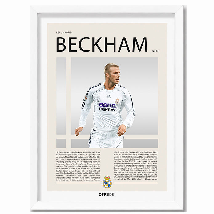 David Beckham "Becks" en Real Madrid Temporada 2004
