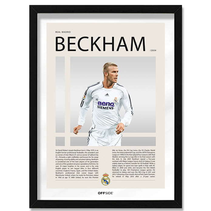 David Beckham "Becks" en Real Madrid Temporada 2004