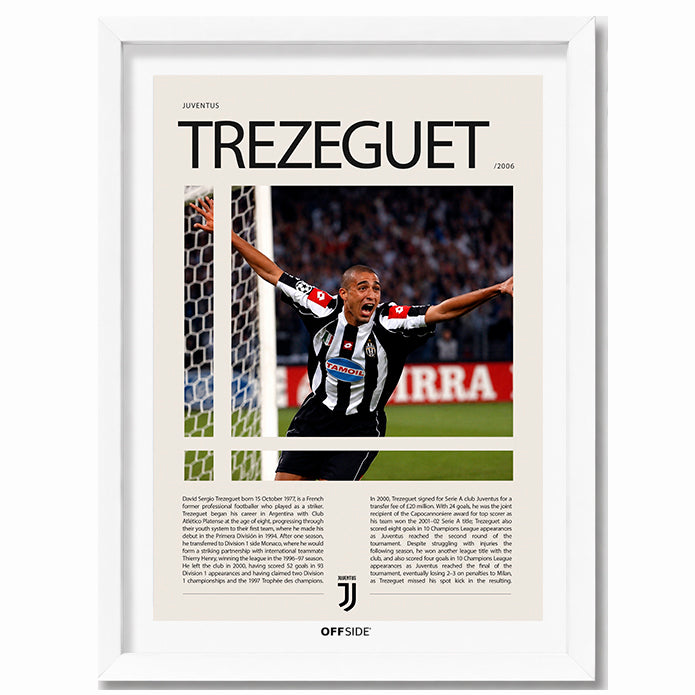 David Trezeguet "Trezegol" en Juventus Temporada 2006