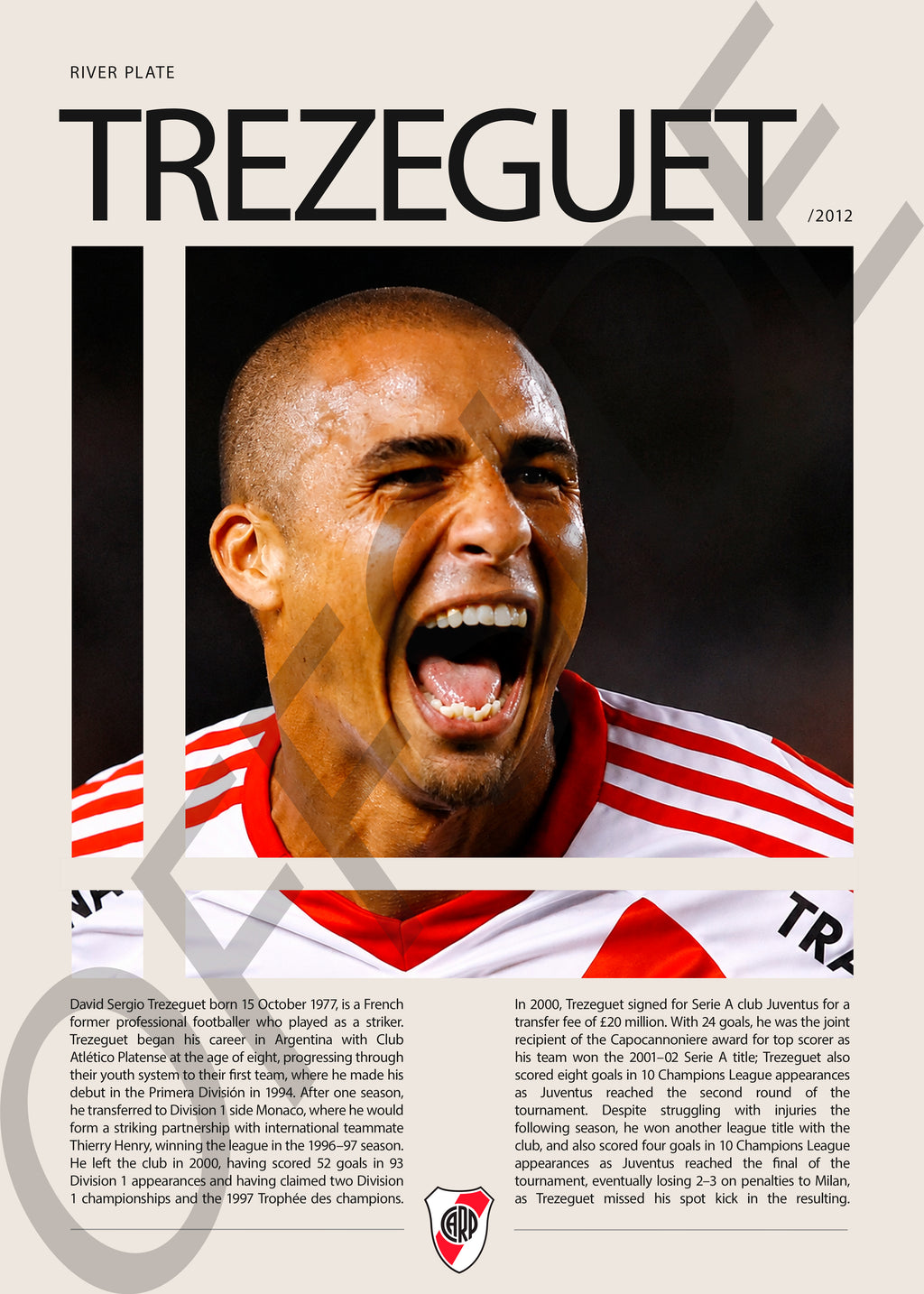 David Trezeguet "Trezegol" en River Plate Temporada 2012