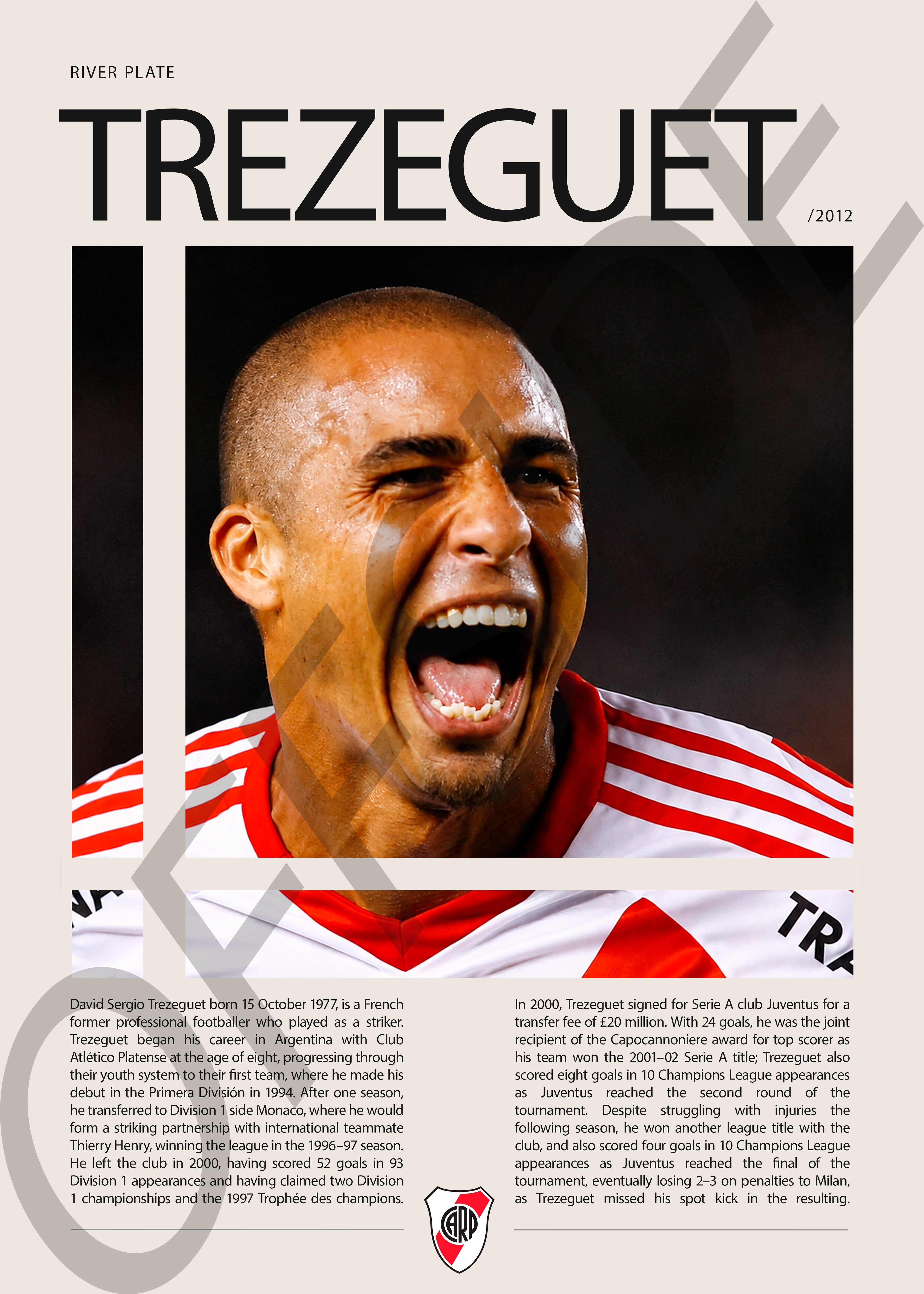 David Trezeguet "Trezegol" en River Plate Temporada 2012
