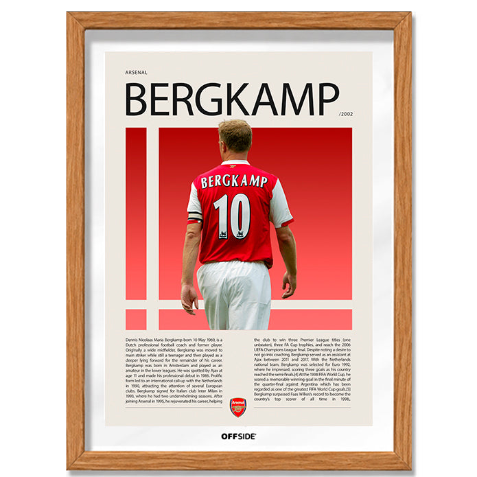 Dennis Bergkamp "El holandés que no vuela" en Arsenal Temporada 2002