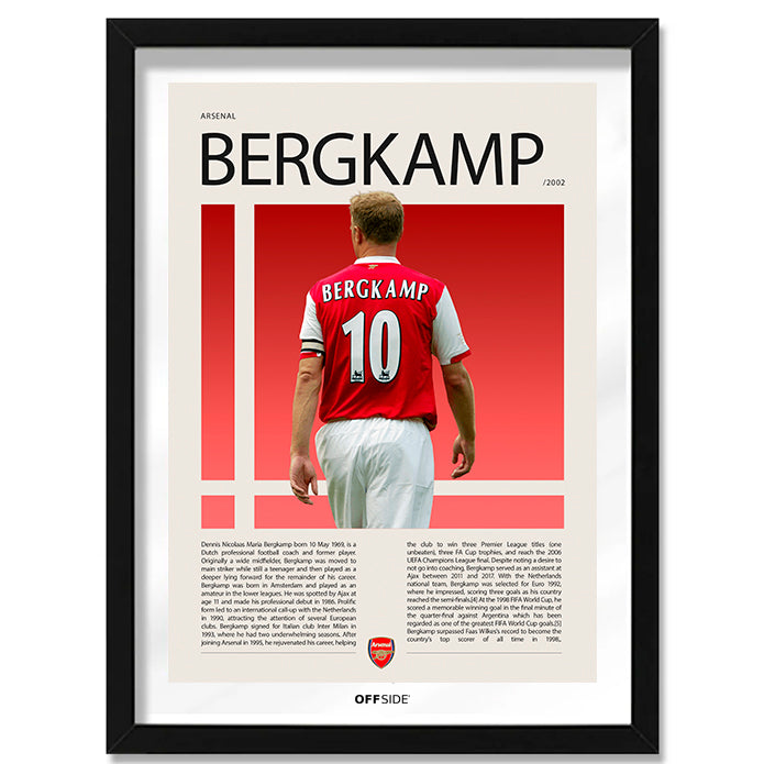 Dennis Bergkamp "El holandés que no vuela" en Arsenal Temporada 2002