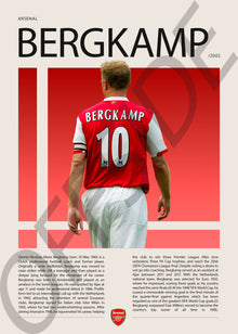 Dennis Bergkamp "El holandés que no vuela" en Arsenal Temporada 2002