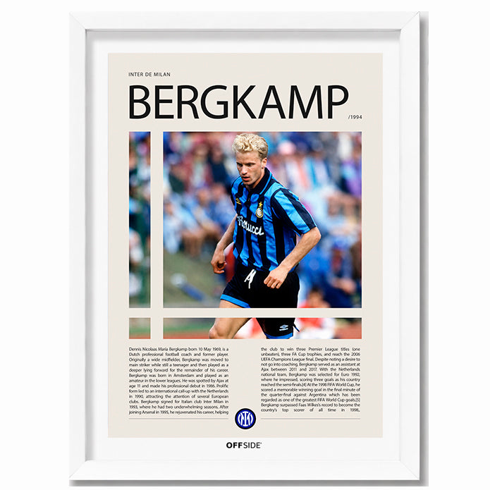 Dennis Bergkamp "El holandés que no vuela" en Inter de Milan Temporada 1994