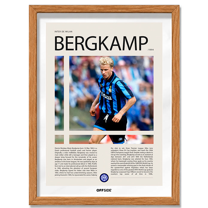 Dennis Bergkamp "El holandés que no vuela" en Inter de Milan Temporada 1994