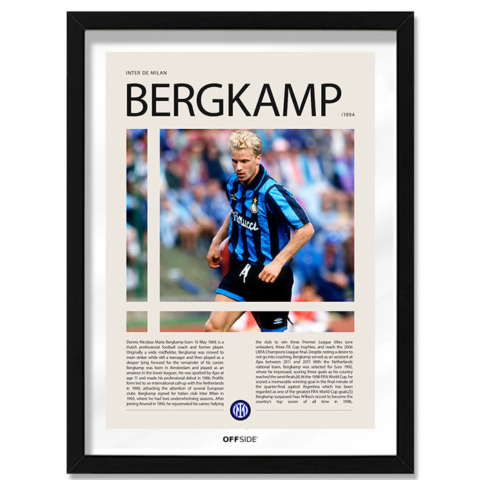 Dennis Bergkamp "El holandés que no vuela" en Inter de Milan Temporada 1994