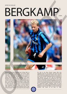 Dennis Bergkamp "El holandés que no vuela" en Inter de Milan Temporada 1994