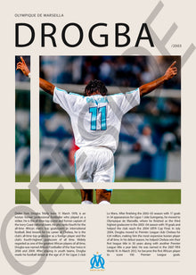Didier Drogba "Drogba" en Olympique de Marsella Temporada 2003
