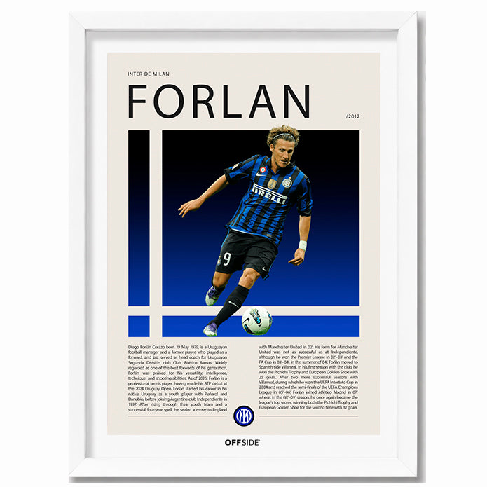 Diego Forlan "Cachavacha" en Inter de Milan Temporada 2012