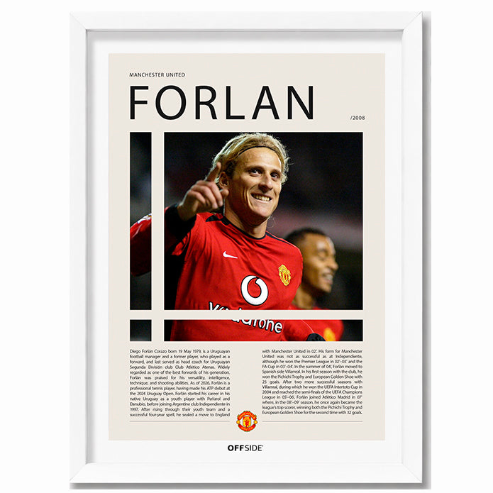 Diego Forlan "Cachavacha" en Manchester United Temporada 2008