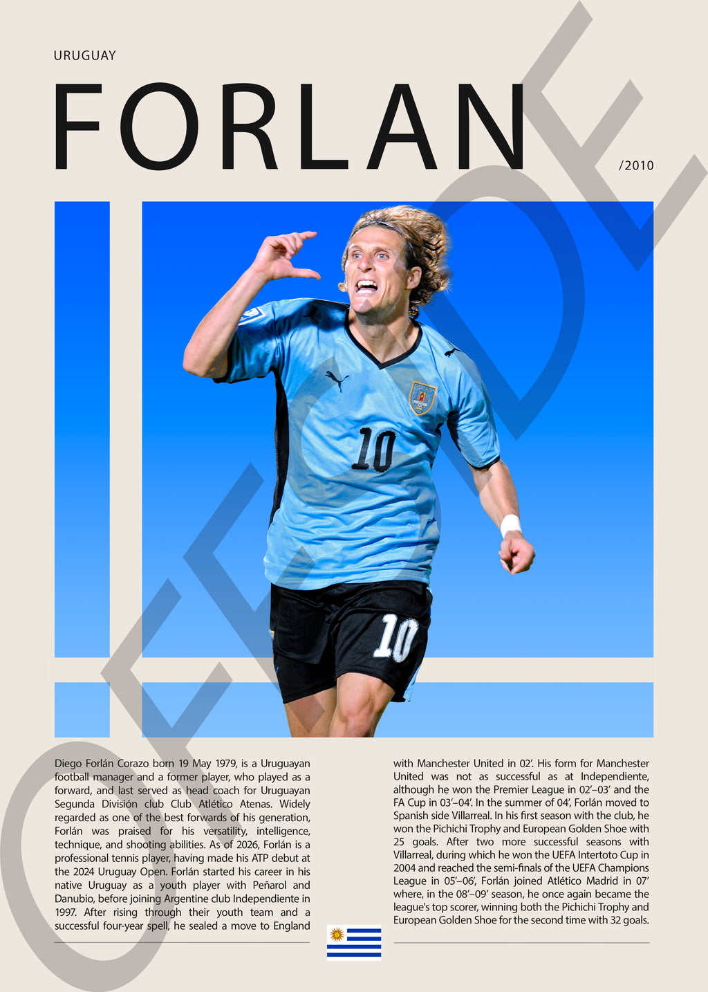 Diego Forlan "Cachavacha" en Uruguay Clasificatorias 2010