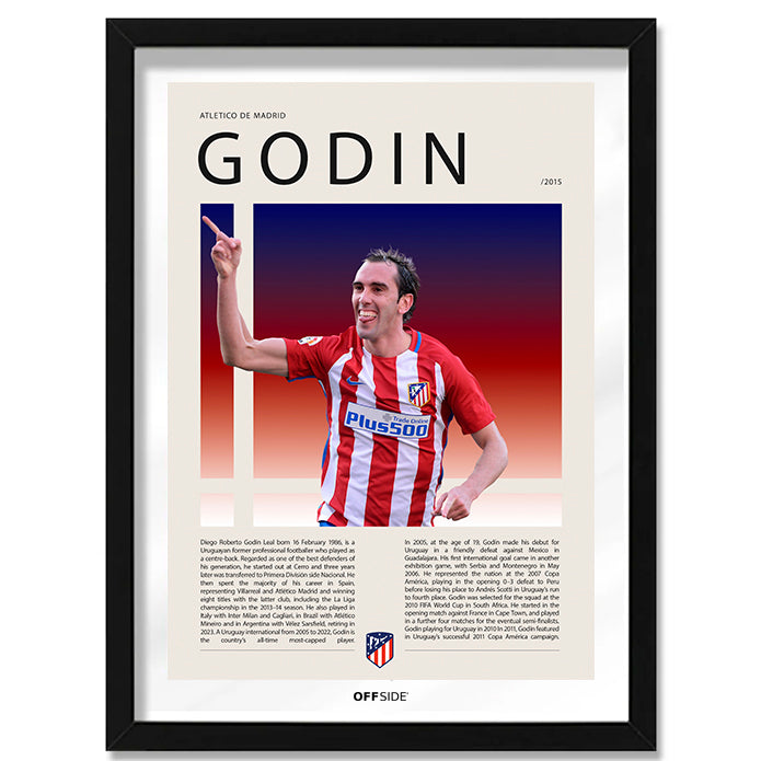 Diego Godin "El Faraon" en Atletico de Madrid Temporada 2015