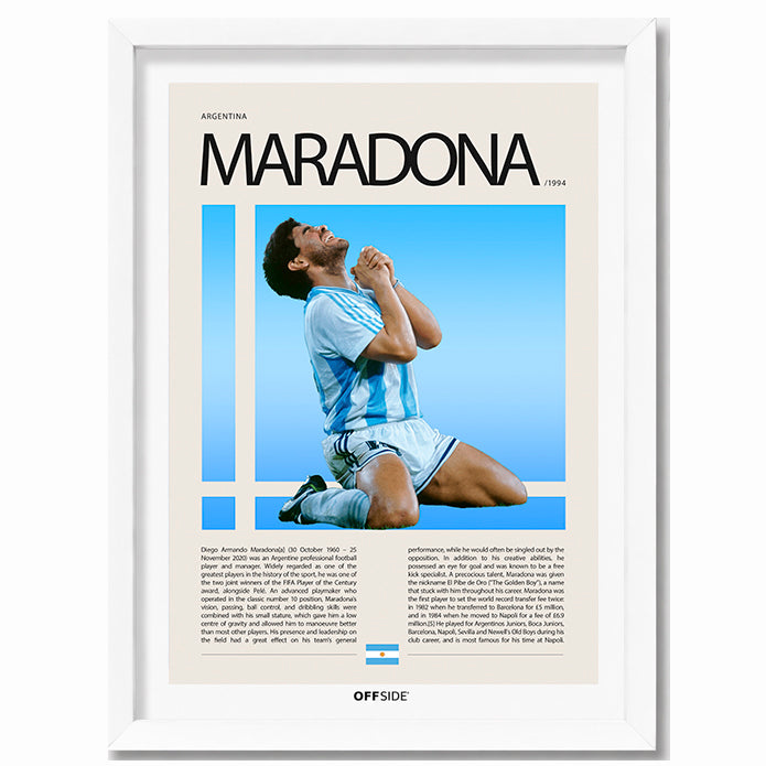 Diego Armando Maradona "Pelusa" en Argentina Clasificatorias 1994