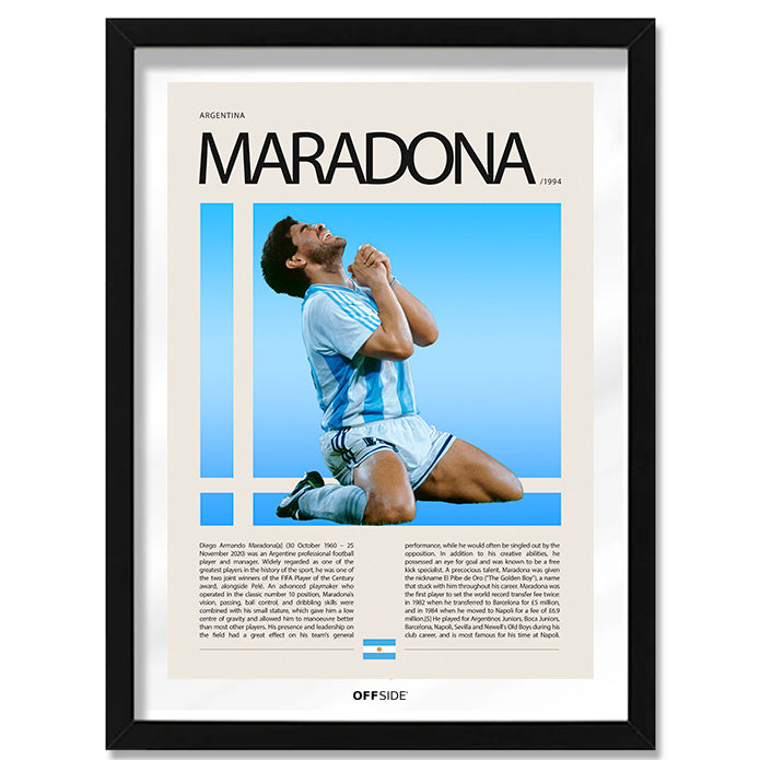 Diego Armando Maradona "Pelusa" en Argentina Clasificatorias 1994