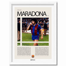 Diego Armando Maradona "Pelusa" en Barcelona Temporada 1984