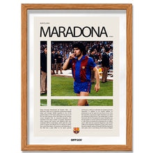 Diego Armando Maradona "Pelusa" en Barcelona Temporada 1984