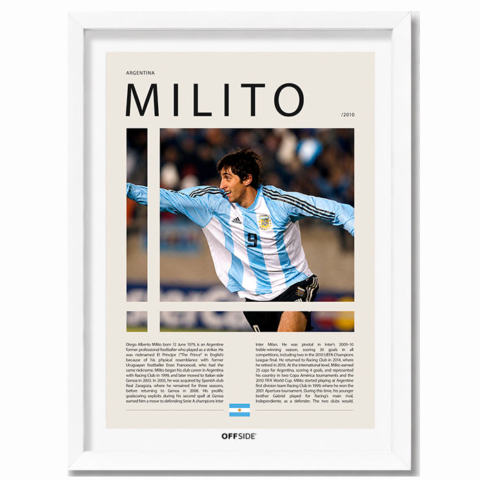 Diego Milito "El Principe" en Argentina Clasificatorias 2010