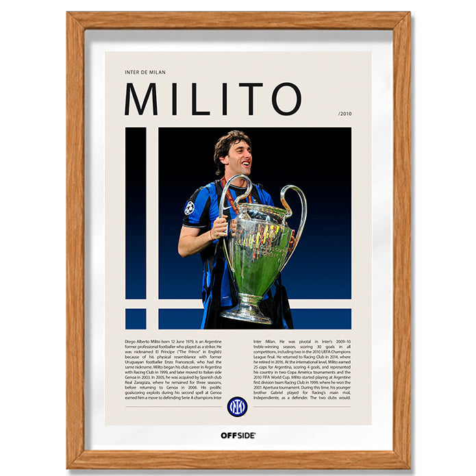 Diego Milito "El Principe" en Inter de Milan Temporada 2010