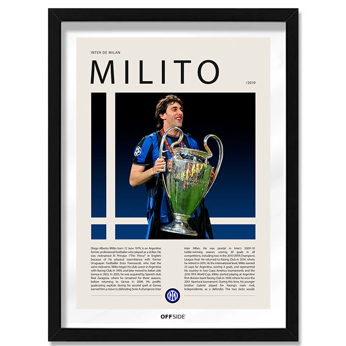Diego Milito "El Principe" en Inter de Milan Temporada 2010