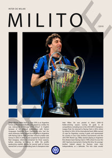 Diego Milito "El Principe" en Inter de Milan Temporada 2010