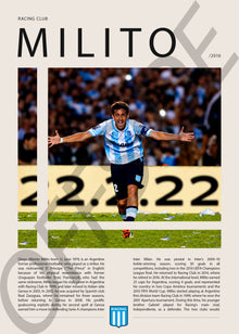 Diego Milito "El Principe" en Racing Temporada 2016