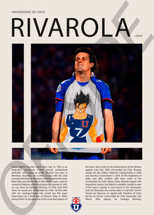 Diego Rivarola "Goku" en U. de Chile Temporada 2010