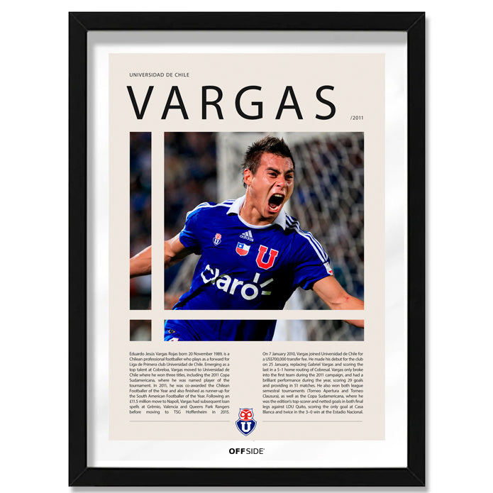 Eduardo Vargas "Turboman" en U. de Chile Temporada 2016