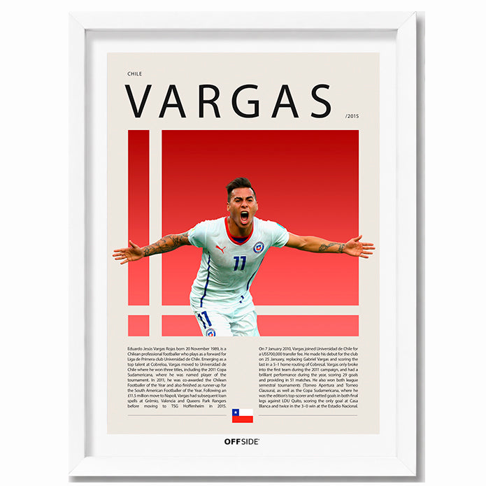 Eduardo Vargas "Turboman" en Chile Clasificatorias 2015