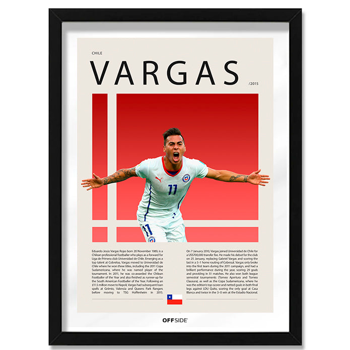 Eduardo Vargas "Turboman" en Chile Clasificatorias 2015