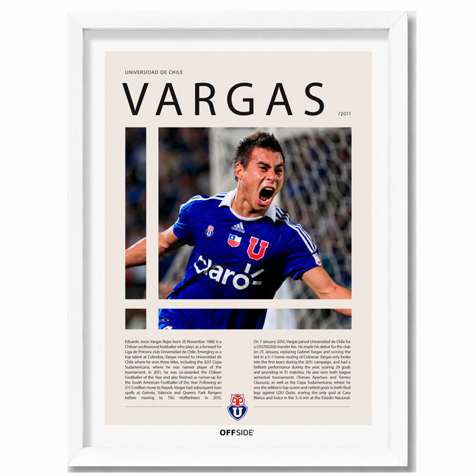 Eduardo Vargas "Turboman" en U. de Chile Temporada 2016