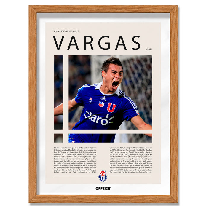Eduardo Vargas "Turboman" en U. de Chile Temporada 2016