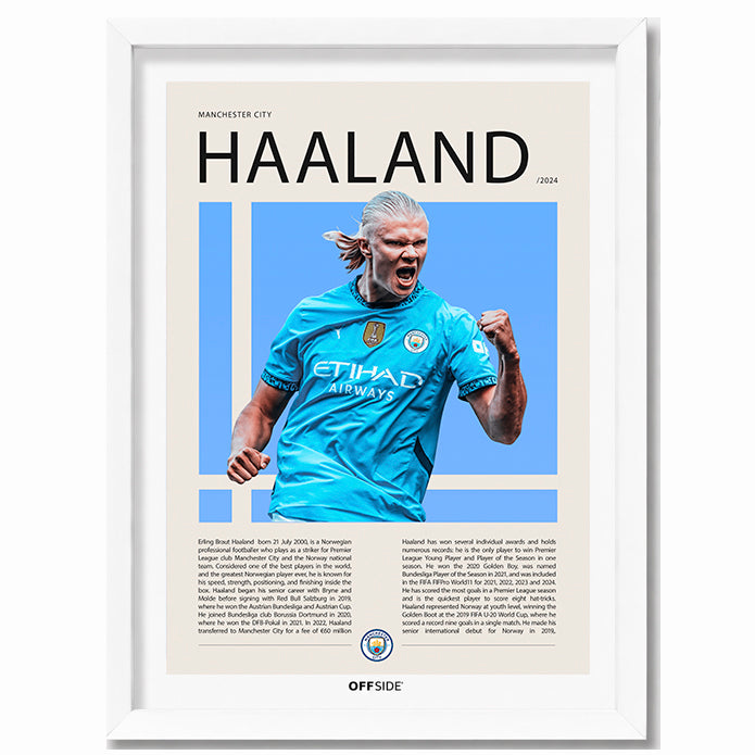 Erling Haaland "El Androide" en Manchester City Temporada 2024