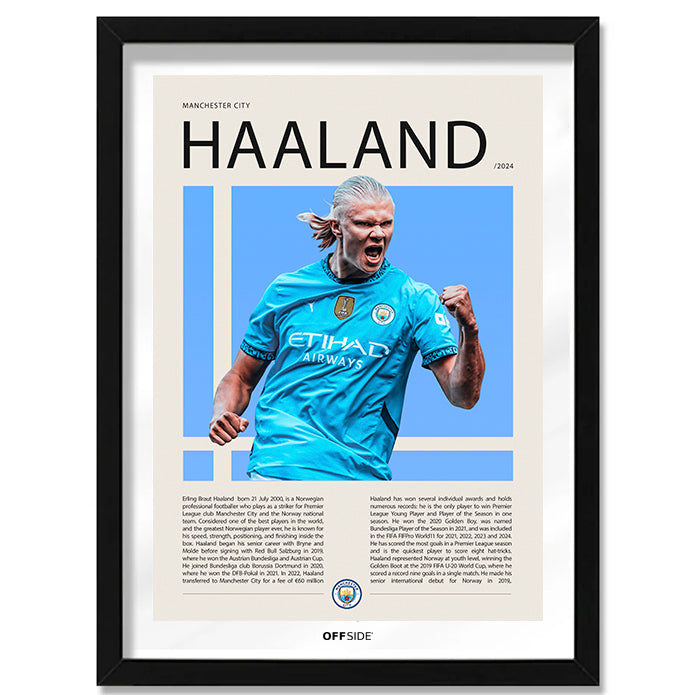 Erling Haaland "El Androide" en Manchester City Temporada 2024