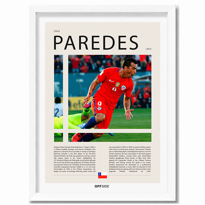 Esteban Paredes "El Tanque" en Chile Clasificatorias 2015