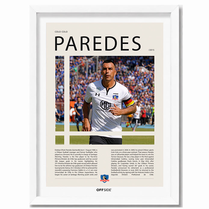 Esteban Paredes "El Tanque" en Colo Colo Temporada 2015