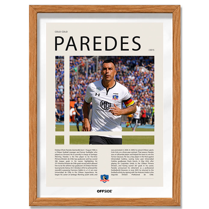 Esteban Paredes "El Tanque" en Colo Colo Temporada 2015
