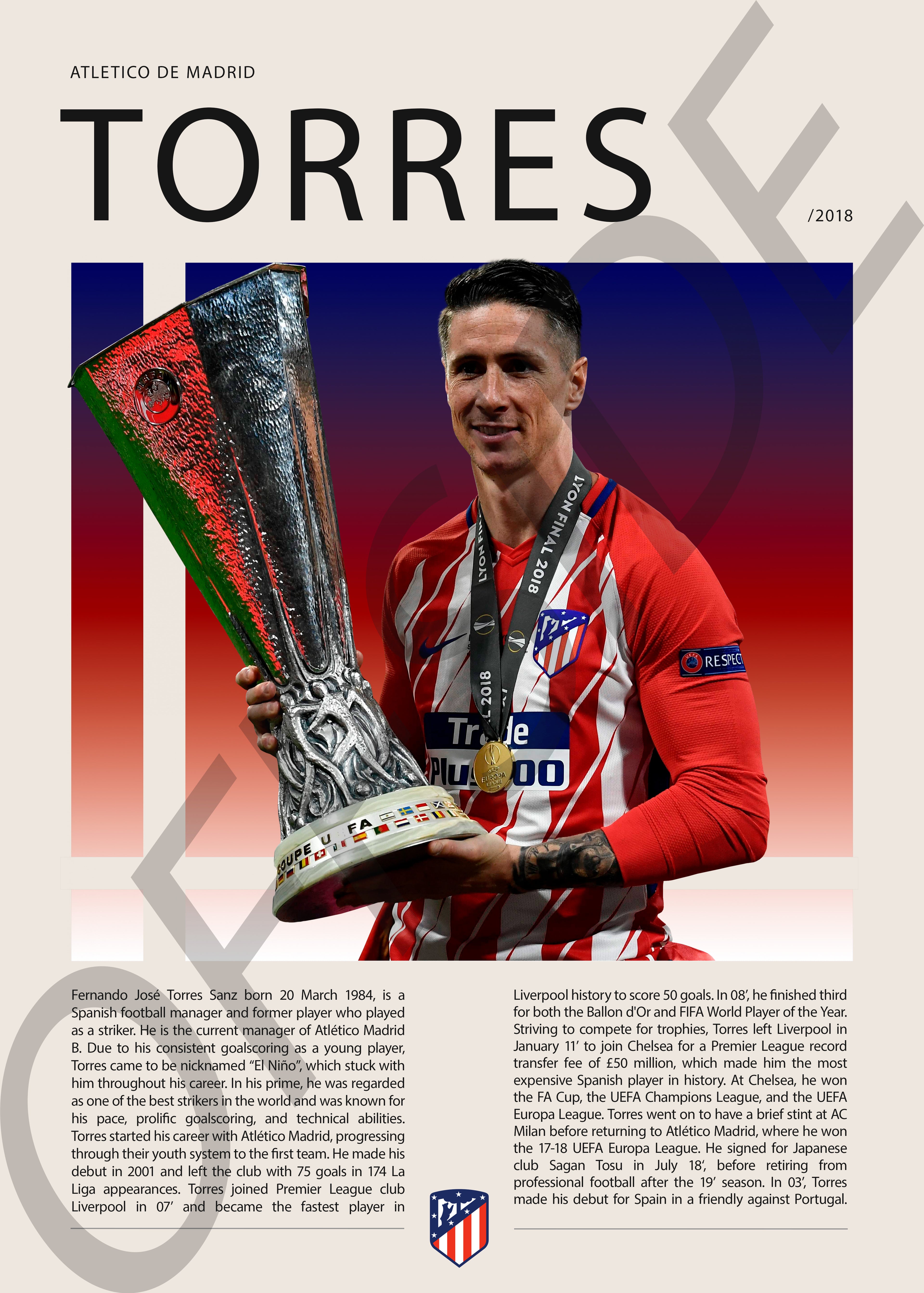 Fernando Torres "El Niño" en Atletico de Madrid Temporada 2018