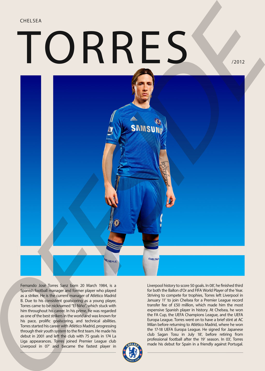 Fernando Torres "El Niño" en Chelsea Temporada 2012