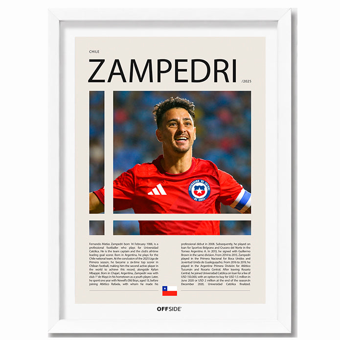 Fernando Zampedri "El Toro" en Chile Clasificatorias 2025