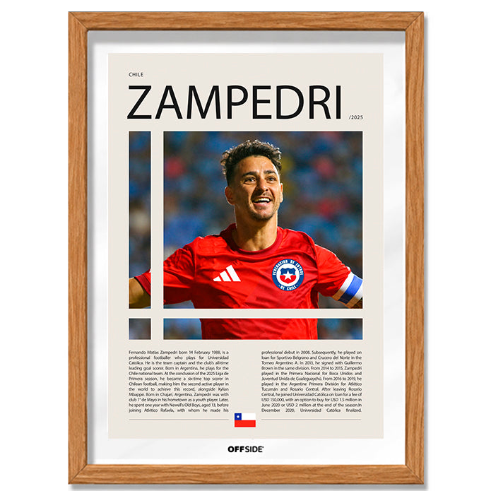 Fernando Zampedri "El Toro" en Chile Clasificatorias 2025