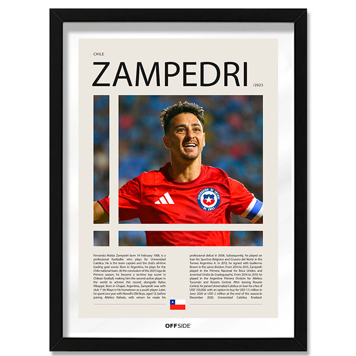 Fernando Zampedri "El Toro" en Chile Clasificatorias 2025