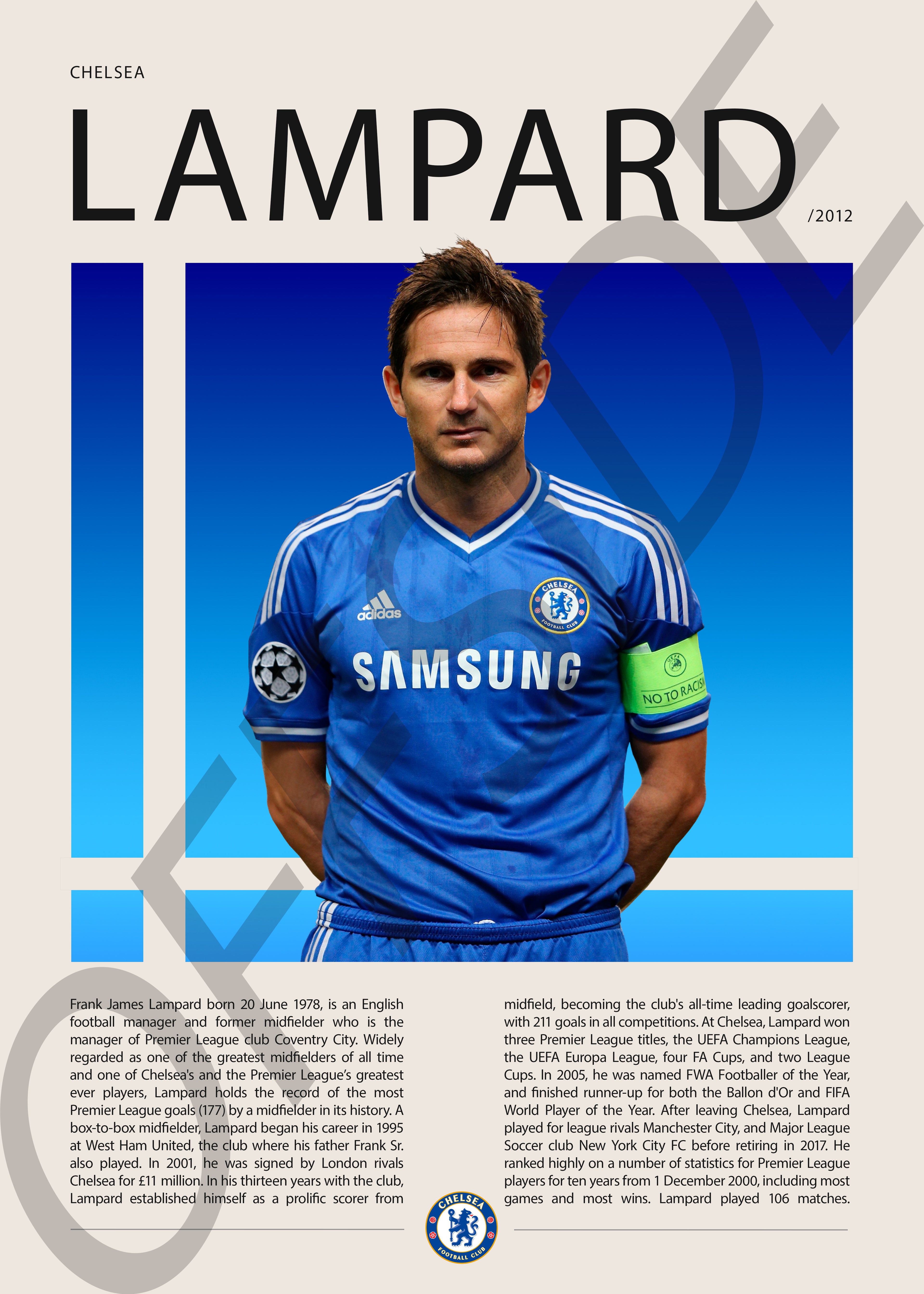 Frank Lampard "Frankie" en Chelsea Temporada 2012
