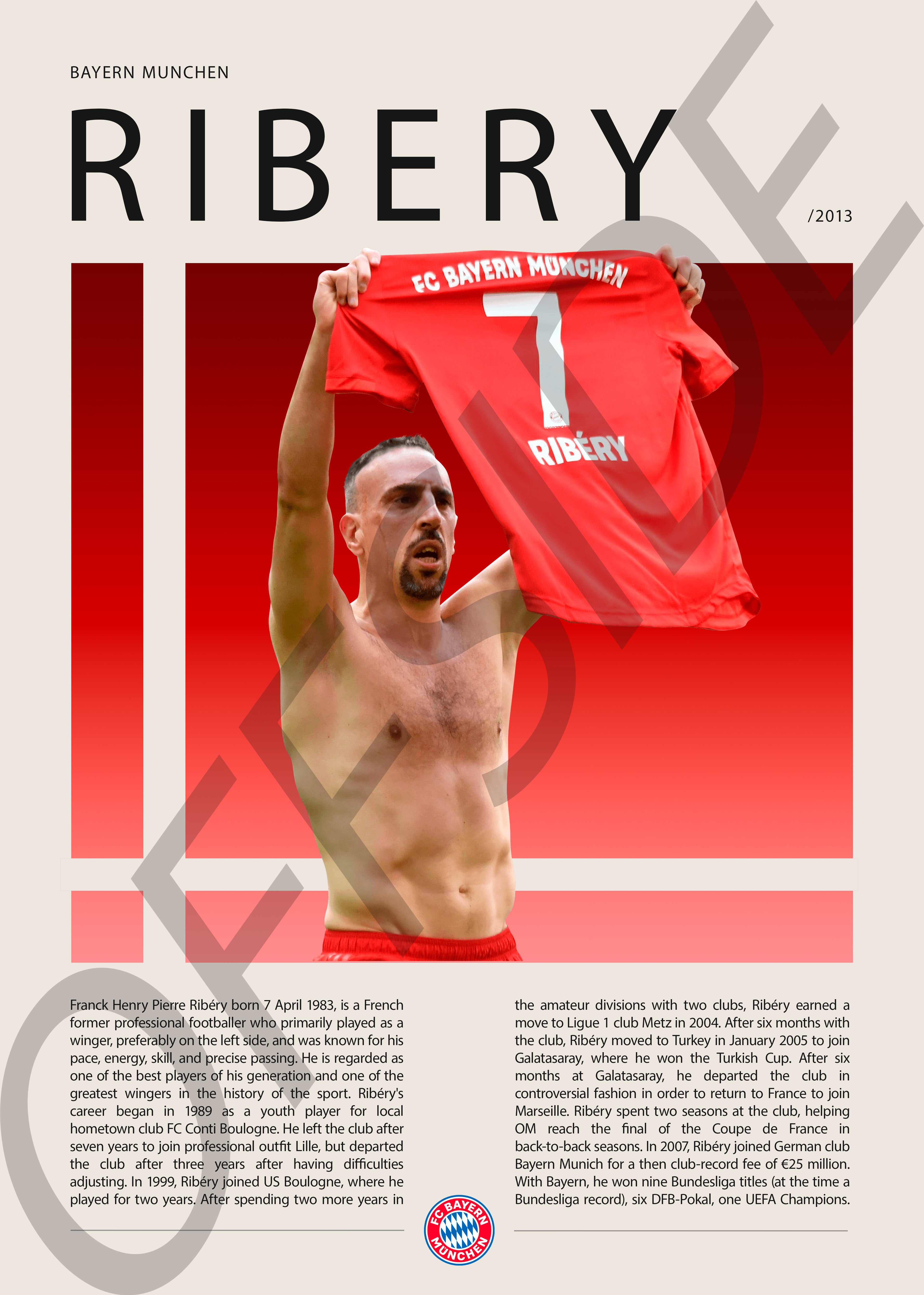 Franck Ribery "Scarface" en Bayern Munich Temporada 2013