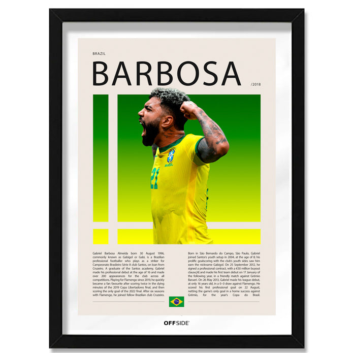 Gabriel Barbosa "Gabigol" en Brasil Clasificatorias 2018