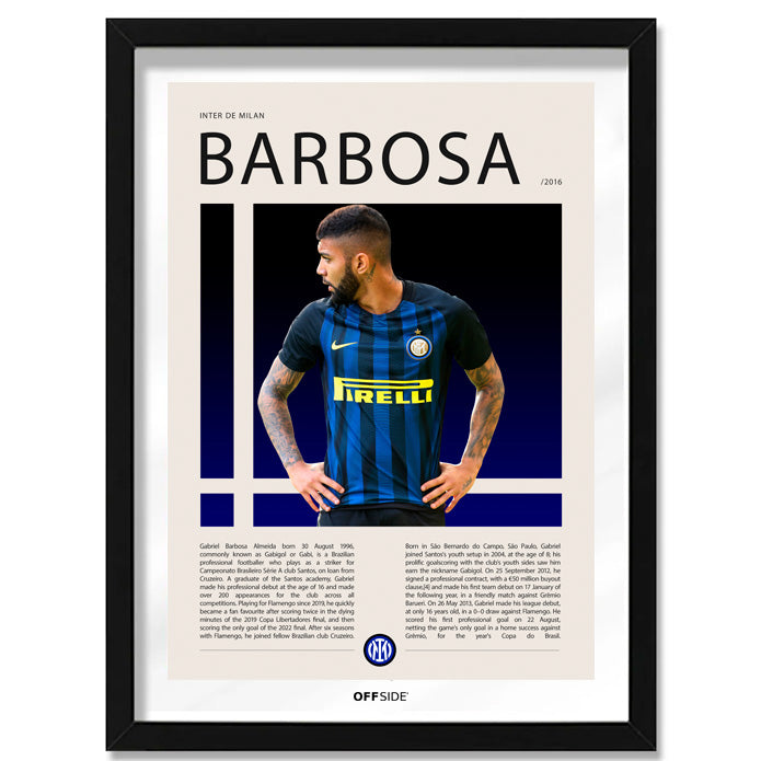 Gabriel Barbosa "Gabigol" en Inter de Milan Temporada 2016