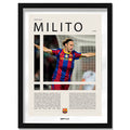 Gabriel Milito "Gaby" en Barcelona Temporada 2008