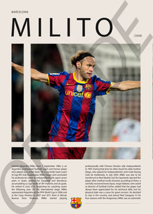 Gabriel Milito "Gaby" en Barcelona Temporada 2008