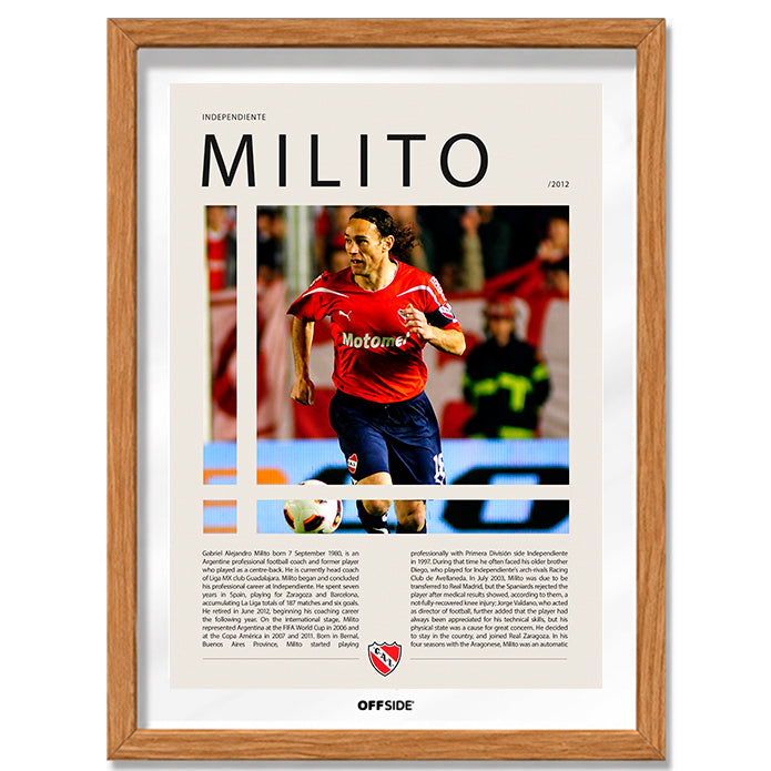 Gabriel Milito "Gaby" en Independiente Temporada 2012