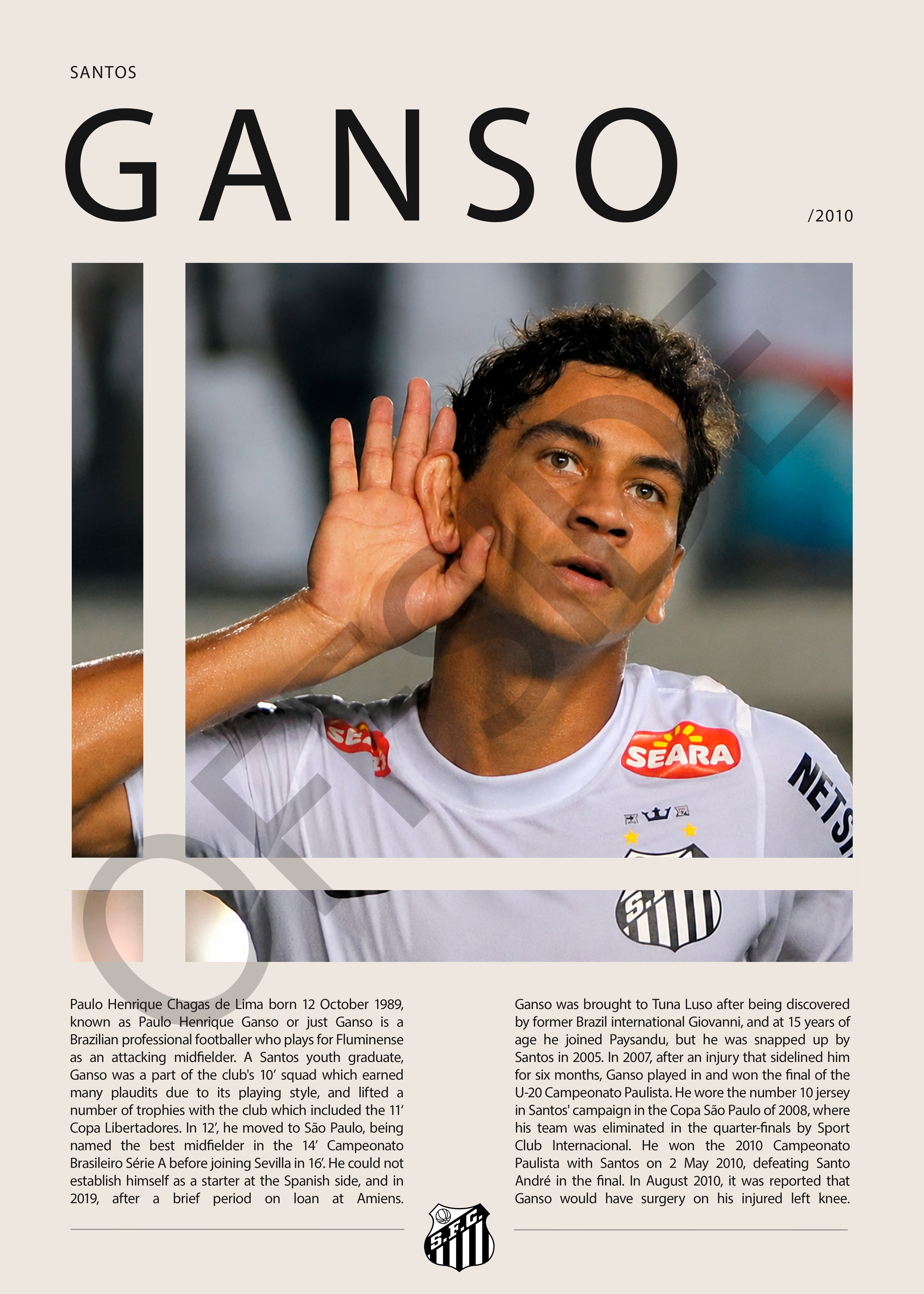Paulo Henrique Ganso "Ganso" en Santos Temporada 2010